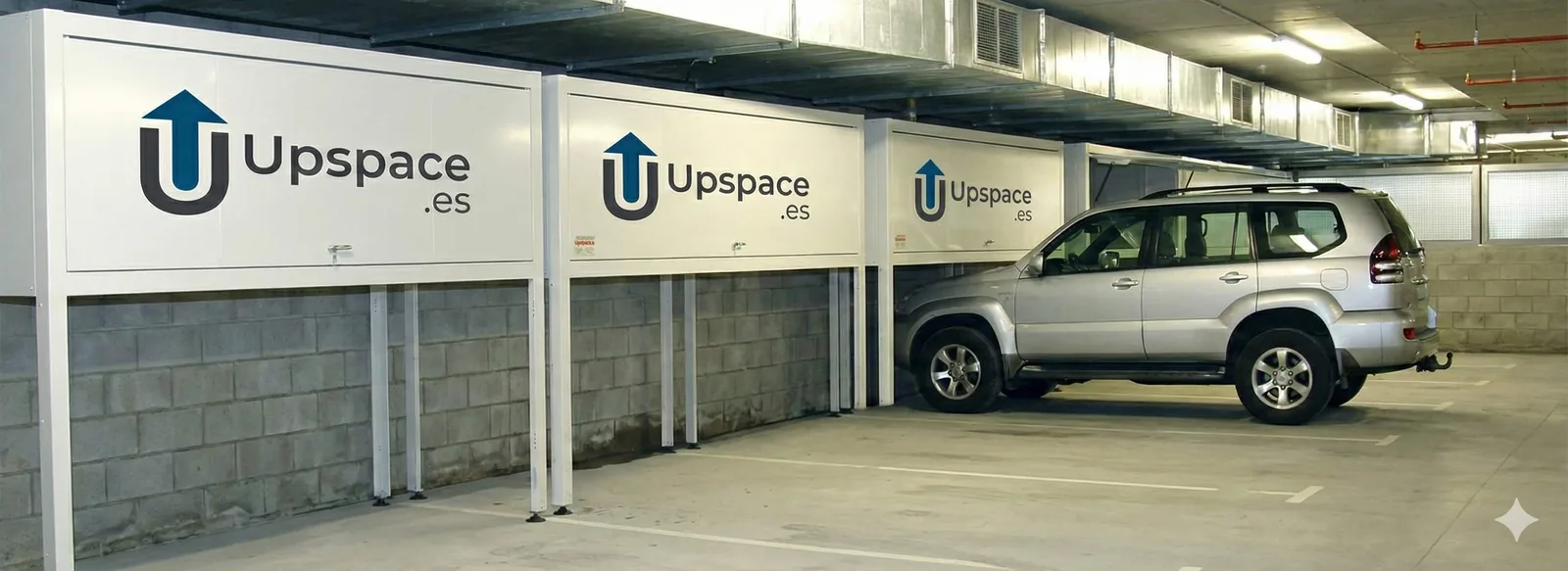 Recreación generada con IA: UpSpace sobre varias plazas